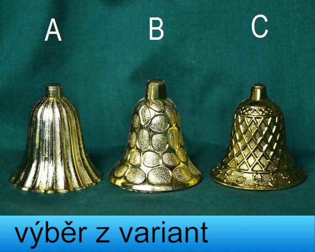 Zvoneček zlatý - výška 5cm